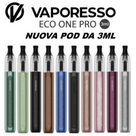 Vaporesso - ECO ONE PRO KIT 1400mah - Nuova Pod da 3ml