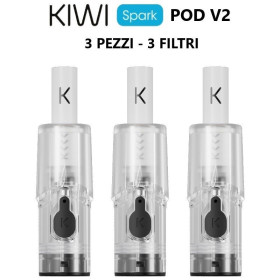 Kiwi Vapor - Kiwi Spark POD DI RICAMBIO V2 - 3 PEZZI