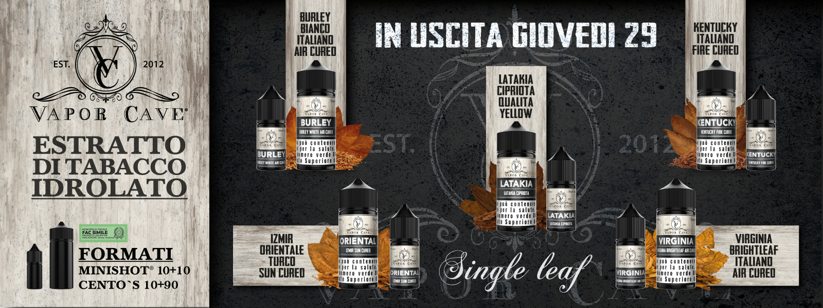 Vapor Cave Single Leaf